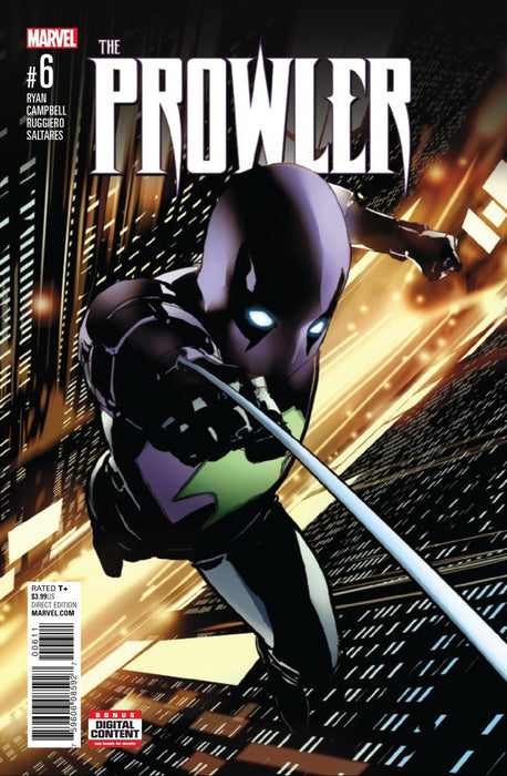 Comic Books, Hardcovers & Trade Paperbacks Marvel Comics - The Prowler (2016) 006 (Cond. VG+) - 3908 - Cardboard Memories Inc.