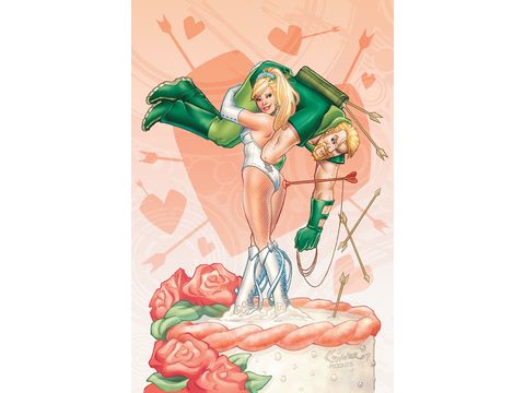 Comic Books DC Comics - Green Arrow Black Canary Wedding Special - 4259 - Cardboard Memories Inc.