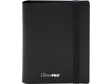 Supplies Ultra Pro - 2 Pocket - Eclipse Pro Binder - Jet Black - Cardboard Memories Inc.