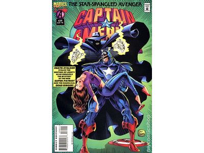 Comic Books Marvel Comics - Captain America (1968 1st Series) 439 - 7298 - Cardboard Memories Inc.