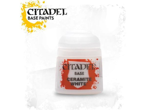 Paints and Paint Accessories Citadel Base - Ceramite White - 21-34 - Cardboard Memories Inc.