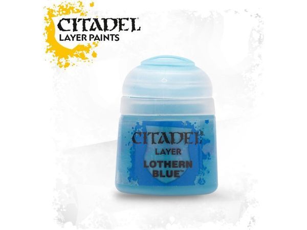 Paints and Paint Accessories Citadel Layer - Lothern Blue - 22-18 - Cardboard Memories Inc.