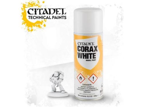Paints and Paint Accessories Citadel Spray - Corax White - Cardboard Memories Inc.