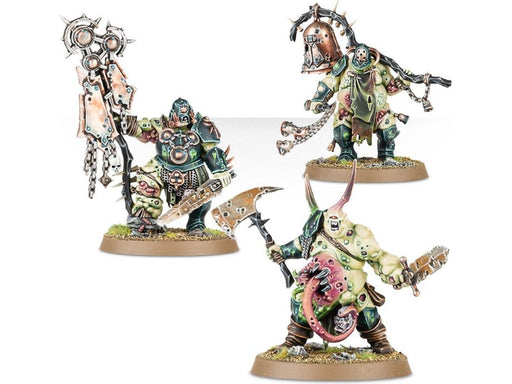 Collectible Miniature Games Games Workshop - Warhammer Age of Sigmar - Nurgle Rotbringers Putrid Blightkings - 83-28 - Cardboard Memories Inc.