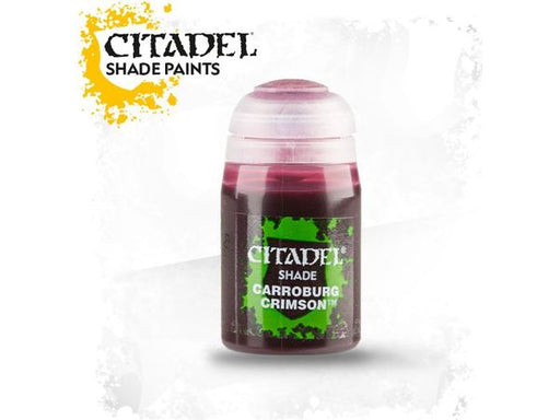 Paints and Paint Accessories Citadel Shade - Carroburg Crimson - 24-13 - Cardboard Memories Inc.