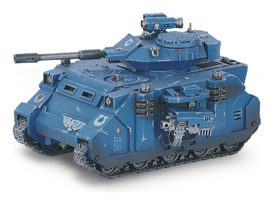 Collectible Miniature Games Games Workshop - Warhammer 40K - Space Marines - Predator - 48-23 - Cardboard Memories Inc.