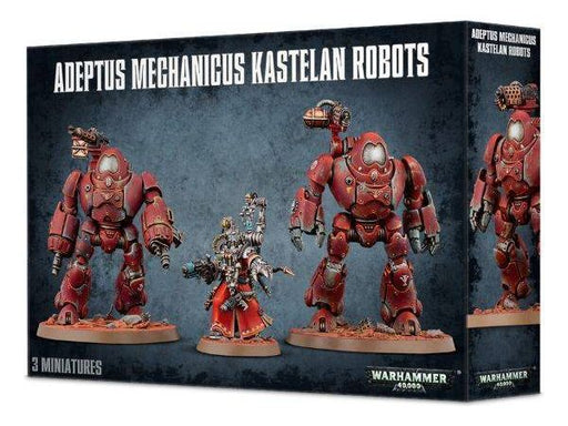 Collectible Miniature Games Games Workshop - Warhammer 40K - Adeptus Mechanicus - Kastelan Robots - 59-16 - Cardboard Memories Inc.