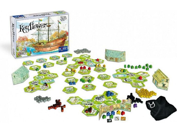Board Games Game Salute - Keyflower - Cardboard Memories Inc.