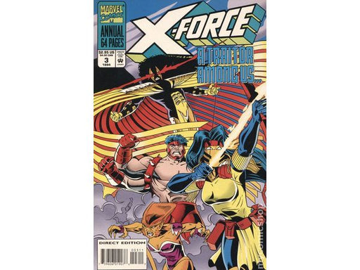 Comic Books Marvel Comics - X-Force (1991 1st Series) Annual 003 (Cond. FN+) - 12698 - Cardboard Memories Inc.