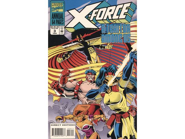 Comic Books Marvel Comics - X-Force (1991 1st Series) Annual 003 (Cond. FN+) - 12698 - Cardboard Memories Inc.