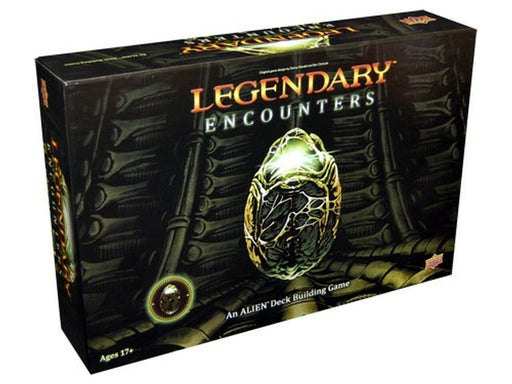 Deck Building Game Upper Deck - Legendary Deck Building Game - Encounters Alien - Cardboard Memories Inc.