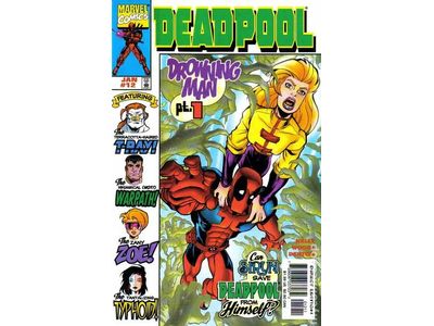 Comic Books Marvel Comics - Deadpool (1997 1st Series) 012 (Cond. VF) - 8116 - Cardboard Memories Inc.