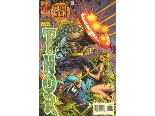 Comic Books Marvel Comics - Thor (1962-1996 1st Series) 496 (Cond. VF-) - 8395 - Cardboard Memories Inc.