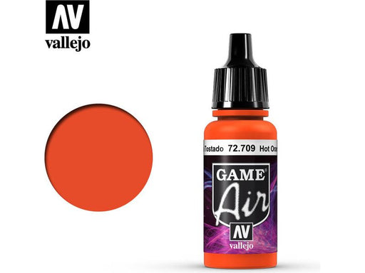 Paints and Paint Accessories Acrylicos Vallejo - Hot Orange - 70 709 - Cardboard Memories Inc.