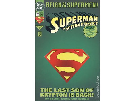 Comic Books DC Comics - Action Comics (1938) 687 (Cond. VF-) - 9181 - Cardboard Memories Inc.