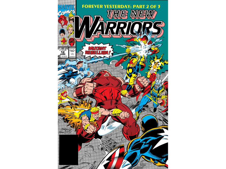 Comic Books Marvel Comics - New Warriors (1990 1st Series) 012 (Cond. FN+) - 13424 - Cardboard Memories Inc.