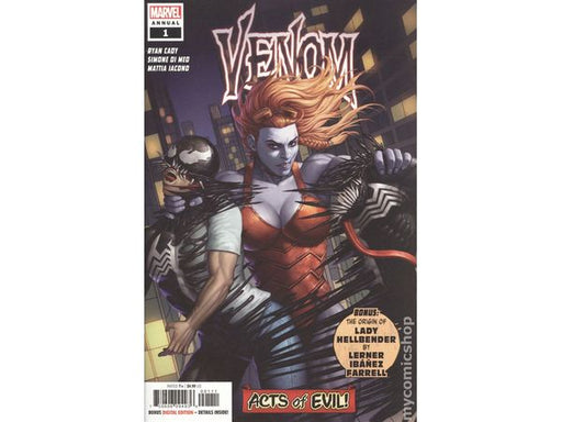 Comic Books Marvel Comics - Venom (2019) Annual 001 (Cond. VF-) - 8593 - Cardboard Memories Inc.