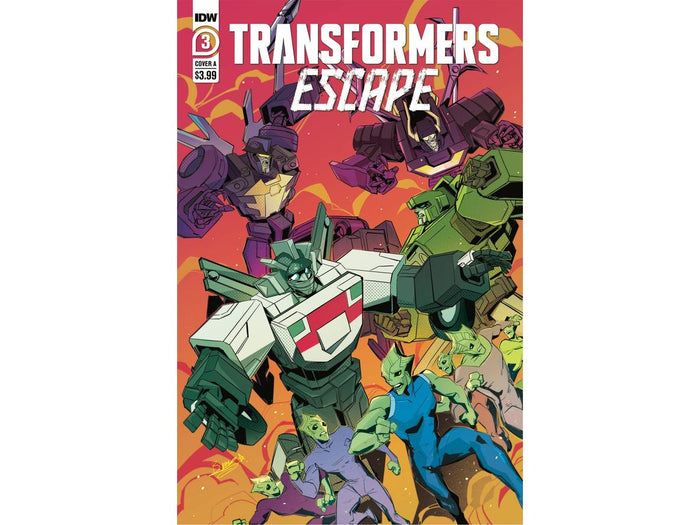 Comic Books IDW Comics - Transformers Escape 003 of 5 - Cover A Mcguire-Smith (Cond. VF-) - 11939 - Cardboard Memories Inc.