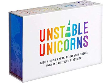 Board Games Breaking Games - Unstable Unicorns - Cardboard Memories Inc.