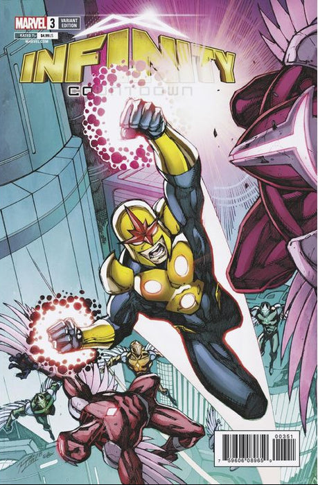 Comic Books Marvel Comics - Infinity Countdown (2018) 003 - Cover E Ron Lim Variant Edition (Cond. FN-) - 4123 - Cardboard Memories Inc.