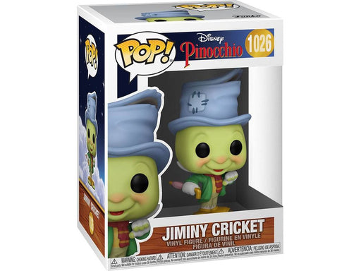 Action Figures and Toys POP! - Movies - Disney - Pinocchio - Jiminy Cricket - Cardboard Memories Inc.