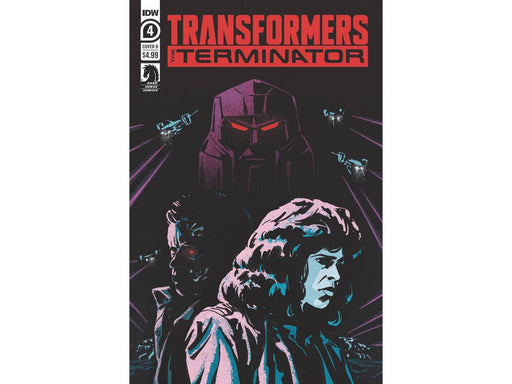 Comic Books IDW Comics - Transformers vs Terminator 004 - Cover A Fullerton (Cond. VF-) - 11966 - Cardboard Memories Inc.