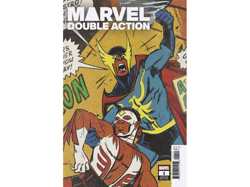 Comic Books Marvel Comics - Heroes Reborn Marvel Double Action 001 - Wu Variant Edition (Cond. VF-) - 11081 - Cardboard Memories Inc.
