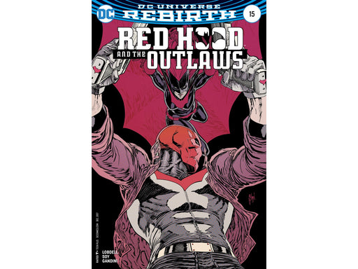 Comic Books DC Comics - Red Hood and the Outlaws (2016) 015 - Cover B Variant Edition (Cond. FN) - 1981 - Cardboard Memories Inc.