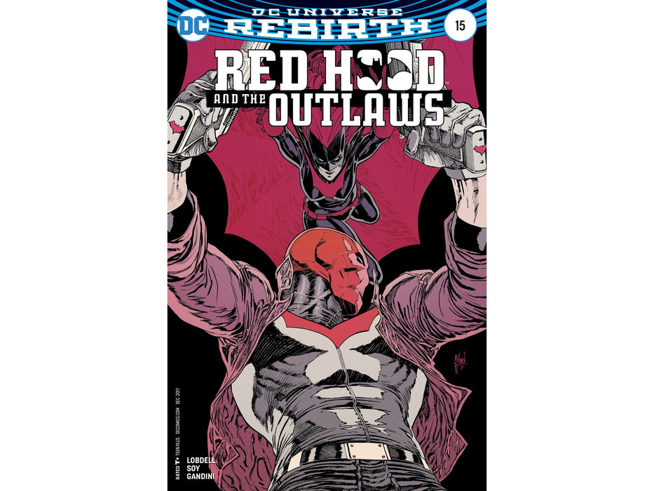Comic Books DC Comics - Red Hood and the Outlaws (2016) 015 - Cover B Variant Edition (Cond. FN) - 1981 - Cardboard Memories Inc.