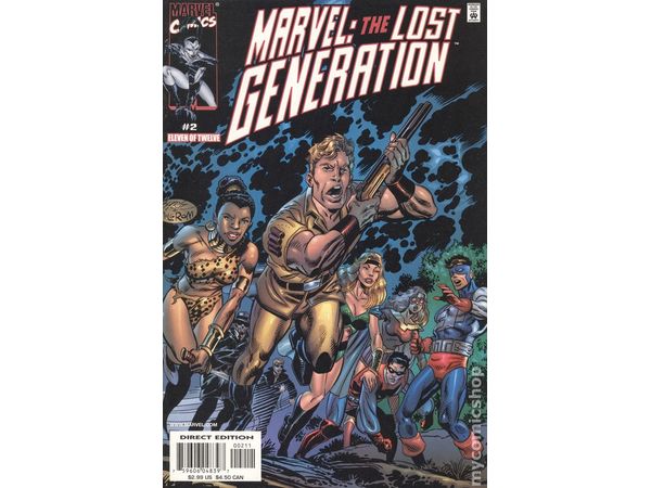 Comic Books Marvel Comics - Marvel: The Lost Generation (2000-01) 002 (Cond. VF-) - 8353 - Cardboard Memories Inc.
