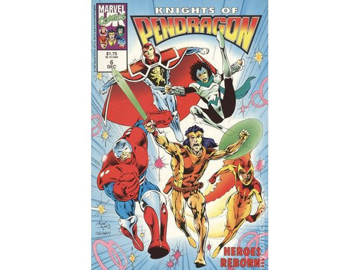 Comic Books Marvel Comics - Knights of Pendragon (1992 2nd Edition) 006 (Cond. FN+) - 16027 - Cardboard Memories Inc.