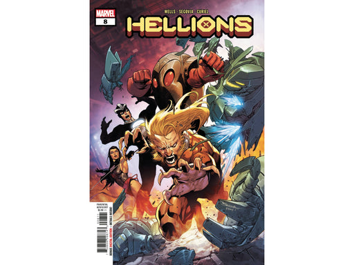 Comic Books Marvel Comics - Hellions 008 (Cond. VF-) 4945 - Cardboard Memories Inc.