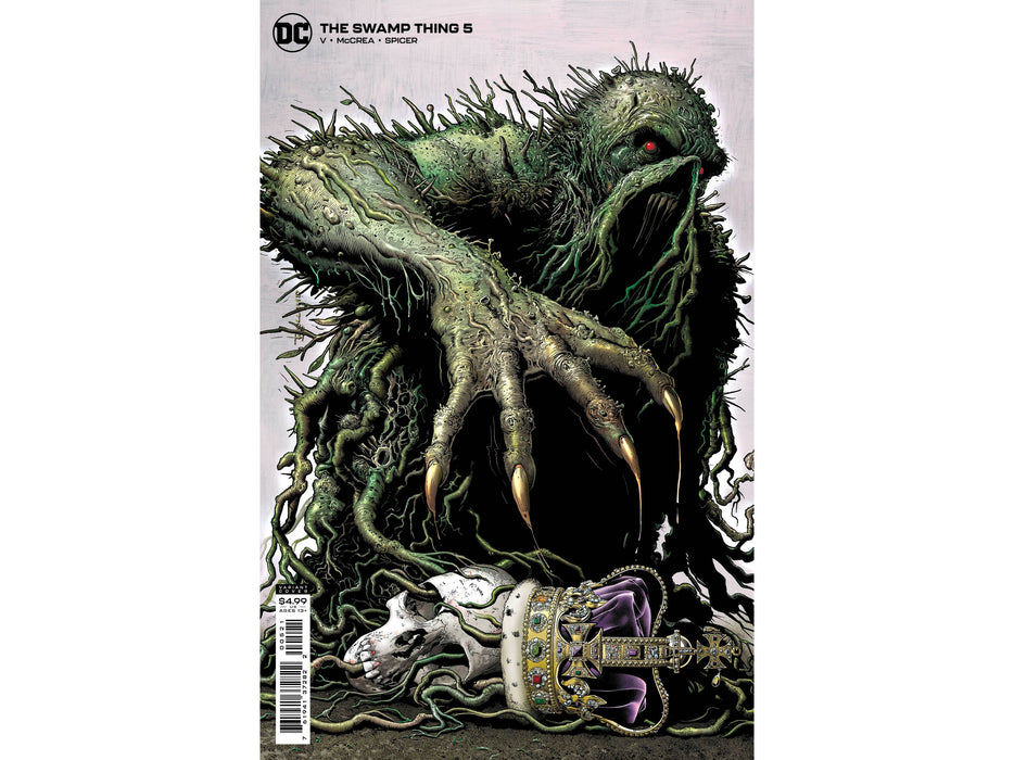 Comic Books DC Comics - Swamp Thing 005 - Bolland Card Stock Variant Edition (Cond. VF-) - 11496 - Cardboard Memories Inc.