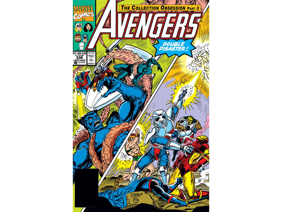 Comic Books Marvel Comics - Avengers (1963 1st Series) 336 (Cond. FN) - 12983 - Cardboard Memories Inc.