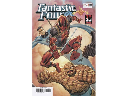 Comic Books Marvel Comics - Fantastic Four 033 - Liefeld Deadpool 30th Variant Edition (Cond. VF-) - 12357 - Cardboard Memories Inc.