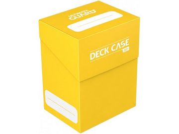 Supplies Ultimate Guard - Standard Deck Case - Yellow - 80 - Cardboard Memories Inc.