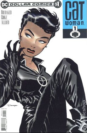 Comic Books DC Comics - Dollar Comics - Catwoman (2002 3rd Series) 001 (Cond. FN-) - 2002 - Cardboard Memories Inc.