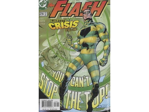Comic Books DC Comics - The Flash (1987 2nd Series) 216 (Cond. FN/VF) - 15927 - Cardboard Memories Inc.