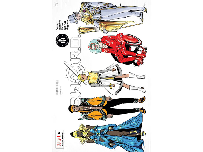 Comic Books Marvel Comics - Sword 006 - Schiti Character Design Variant Edition (Cond. VF-) - 11539 - Cardboard Memories Inc.