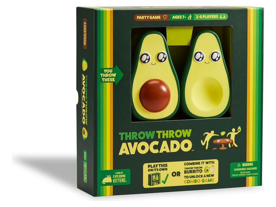 Card Games Rebel - Throw Throw Avocado - Cardboard Memories Inc.