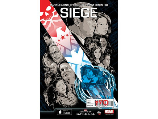 Comic Books Marvel Comics - Battleworld Siege 01 - Marvel's Agents of SHIELD Cover (Cond. VF-) 5368 - Cardboard Memories Inc.