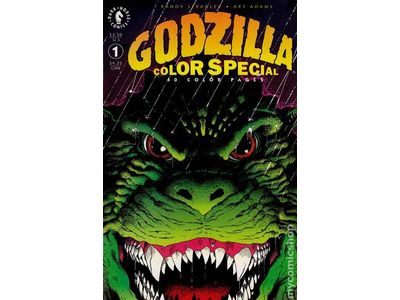 Comic Books Dark Horse Comics - Godzilla Color Special (1992) 001 (Cond. VF-) - 13944 - Cardboard Memories Inc.