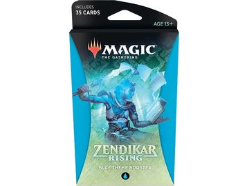 Trading Card Games Magic the Gathering - Zendikar Rising - Theme Boosters - Blue - Cardboard Memories Inc.