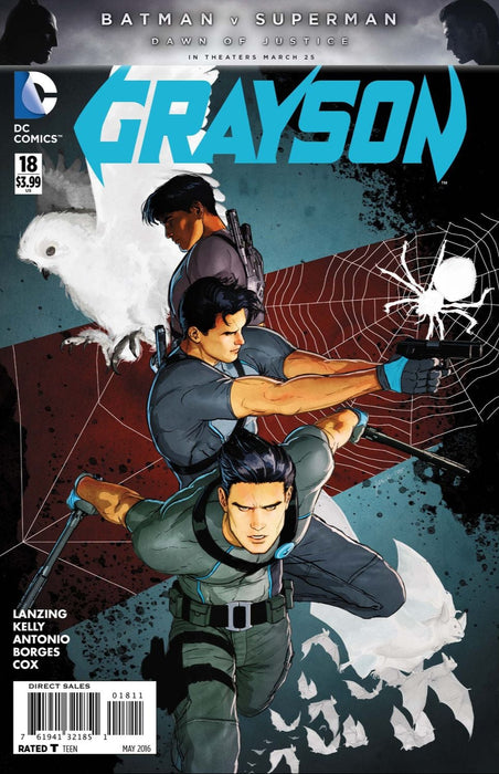 Comic Books DC Comics - Grayson (2014) 018 (Cond. FN) - 4255 - Cardboard Memories Inc.