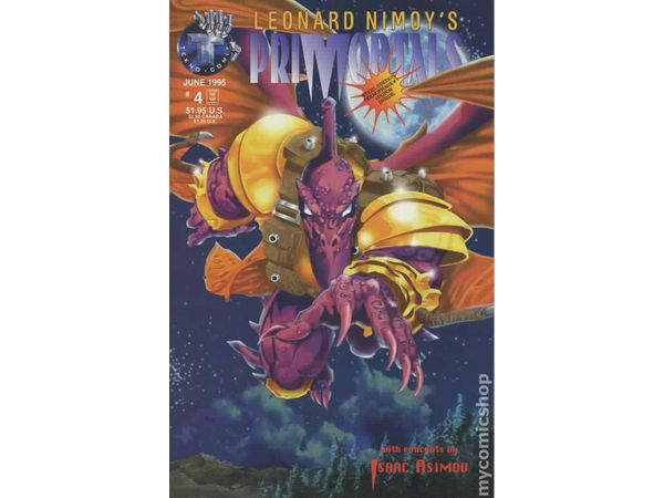 Comic Books Tekno Comix - Primortals (1995) 004 (Cond. FN/VF) - 13924 - Cardboard Memories Inc.