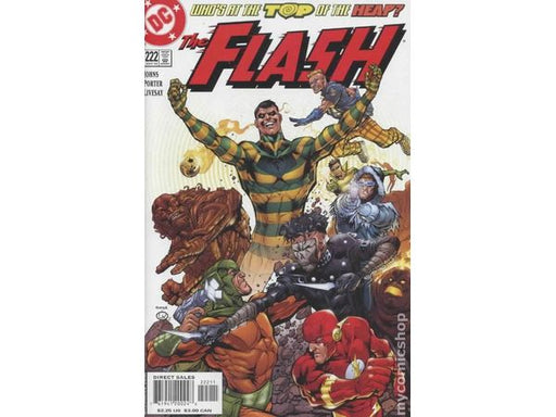 Comic Books DC Comics - The Flash (1987 2nd Series) 222 (Cond. FN/VF) - 15932 - Cardboard Memories Inc.