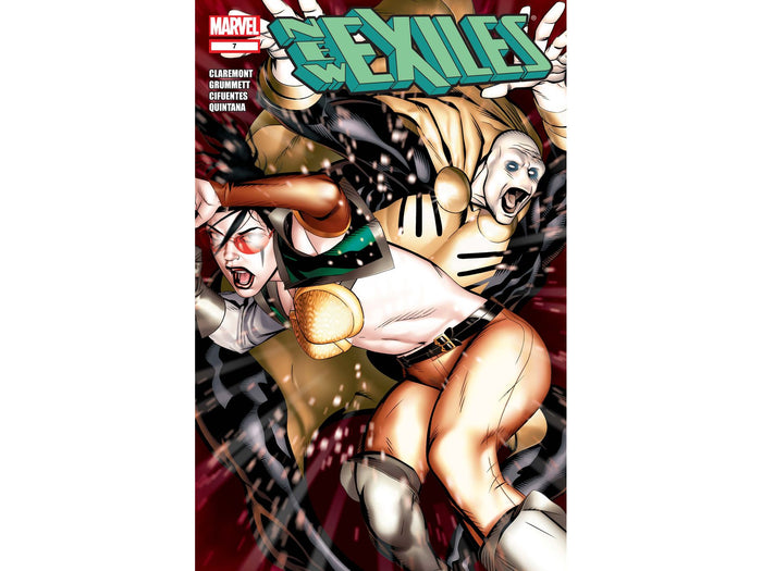 Comic Books Marvel Comics - New Exiles (2008) 007 (Cond. FN/VF) - 13408 - Cardboard Memories Inc.