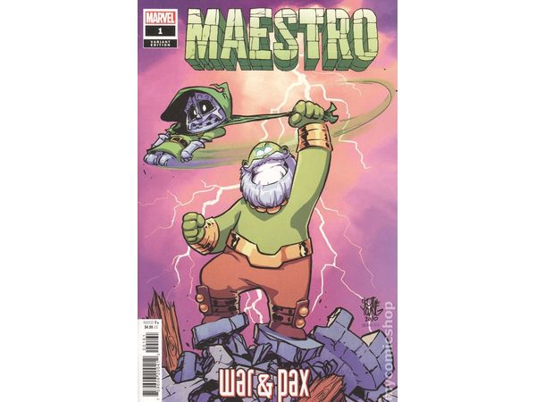 Comic Books Marvel Comics - Maestro War and Pax 001 of 5 - Young Variant Edition (Cond. VF-) - 11070 - Cardboard Memories Inc.