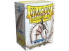Supplies Arcane Tinmen - Dragon Shield Sleeves - Standard Size - Classic - White - Package of 100 - Cardboard Memories Inc.