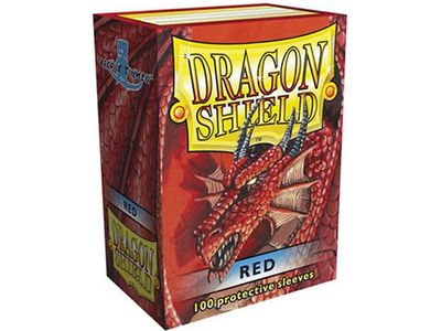 Supplies Arcane Tinmen - Dragon Shield Sleeves - Red - Cardboard Memories Inc.